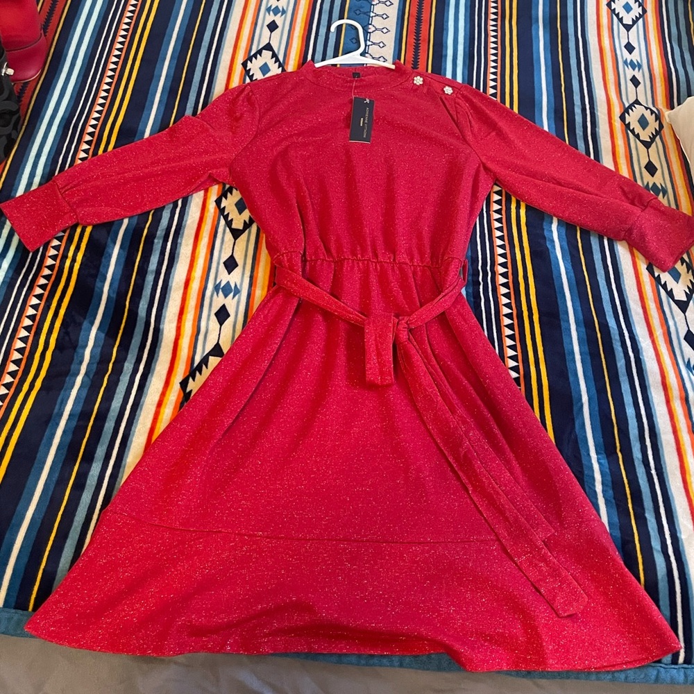 NWT Adrienne Vittadini Red Dress